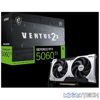 MSI RTX 5060 TI 8G VENTUS 2X OC PLUS