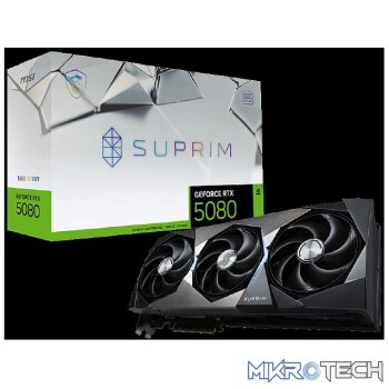 MSI RTX 5080 16G SUPRIM SOC