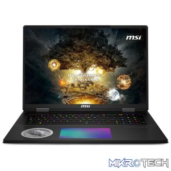 MSI Titan 18 HX AI 18? UHD+ Mini-LED 120Hz Intel Core Ultra 9-285HX 96GB DDR5 2TB NVMe GeForce RTX 5090 Windows 11 Pro Gaming Laptop