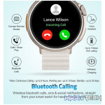 MT31 Smart Watch 1.52" HD IP67 with Call Sports HR BP Body Temp - Image 3