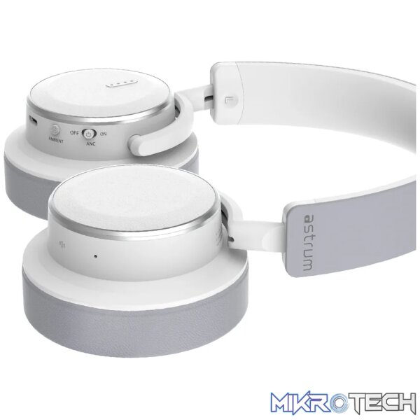 MX PRO HEADSET QC5.2 ANC APTX AUX WHITE - Image 3