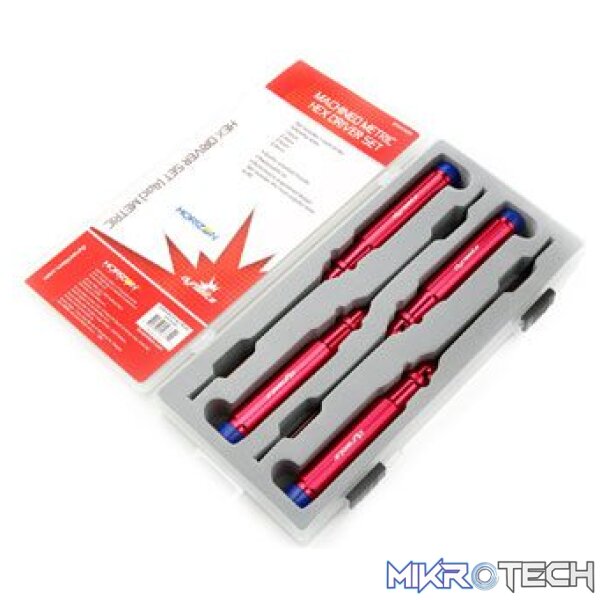 Machined Hex Driver Set (4) Met Machined Hex Driver Set (4) Met