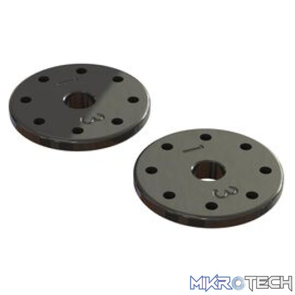 Machined Shock Piston (Tapered 8x1.3mm Hole) (2pcs) Machined Shock Piston (Tapered 8x1.3mm Hole) (2pcs)