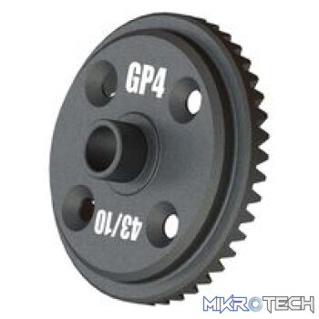 Main Diff Gear 43T Spiral 29mm Diff Case GP4 5mm