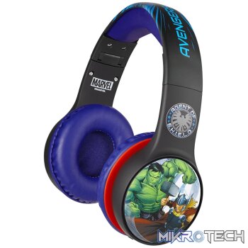 Marvel Avengers Bluetooth Headphones with dB Switch Function