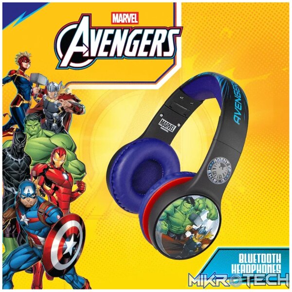 Marvel Avengers Bluetooth Headphones with dB Switch Function - Image 6