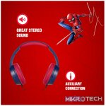 Marvel Spider-Man Auxiliary Headphones with Stickers - Image 4
