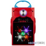 Marvel Spider-Man Galaxy LED Stars Karaoke Machine with Microphone