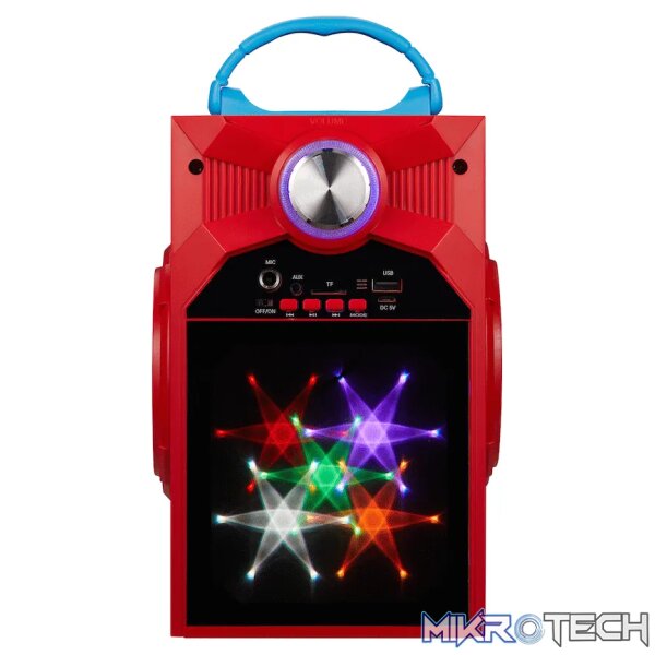 Marvel Spider-Man Galaxy LED Stars Karaoke Machine with Microphone - Image 10