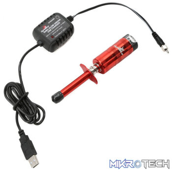 Metered Ni-Mh Glow Driver w/USB Charger