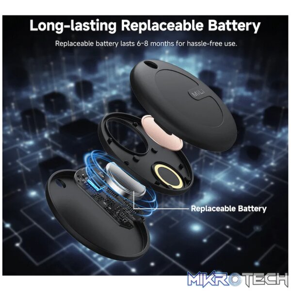MiTag Android Tag with Keyring - 4 Pack - Image 6