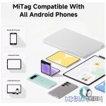 MiTag Android Tag with Keyring - 4 Pack - Image 7