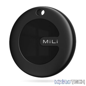 MiTag Duo with Key Ring - Black