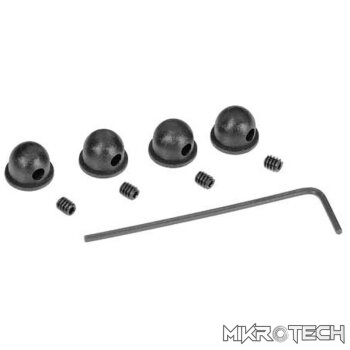 Micro Wheel Collars 4 pieces: 1.5mm