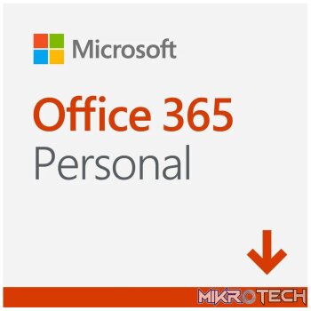 Microsoft 365 Personal- Download. 1 Yr  Subscription Africa Only.  Min OS Windows 10 - EP2-32312.
