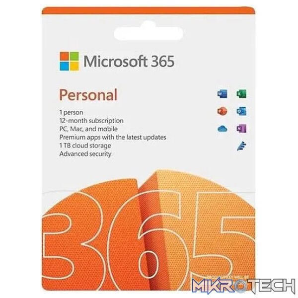 Microsoft M365 Personal English Africa Only Medialess 1 Year Subscription. OS: Windows 10 or Windows 11 - EP2-32403. Microsoft M365 Personal English Africa Only Medialess 1 Year Subscription. OS: Windows 10 or Windows 11 - EP2-32403.