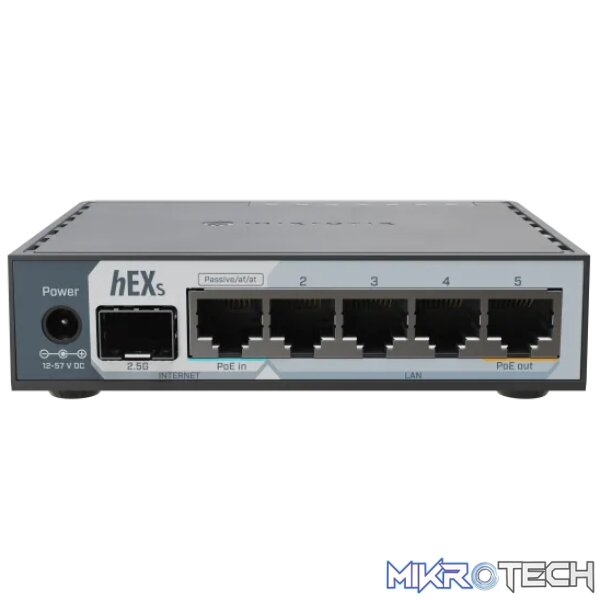 MikroTik hEX S 5-Port Gigabit SFP Router | MT-RBE60iUGS - Image 2