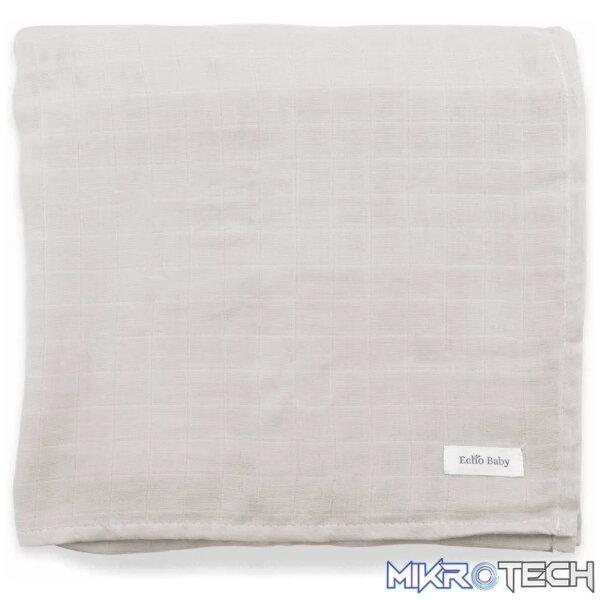 Muslin Swaddle Blanket - Stone Muslin Swaddle Blanket - Stone