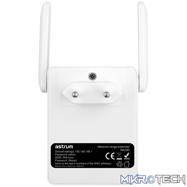 NA240 NETWORK EXTENDER 2.4GHZ 300MBPS WP - Image 4
