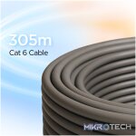 NCR6305B NETWORK CABLE ROLL CAT6 305M BC - Image 2