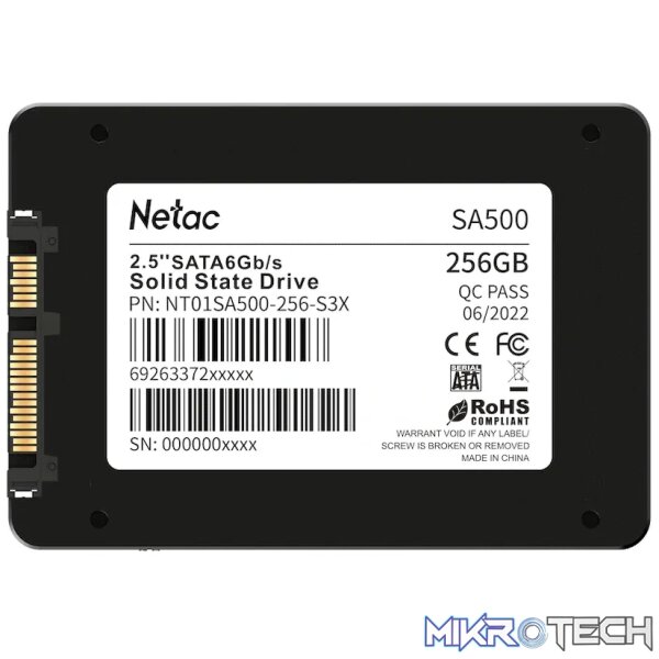 Netac 256gb Internal SATA SSD - Image 2