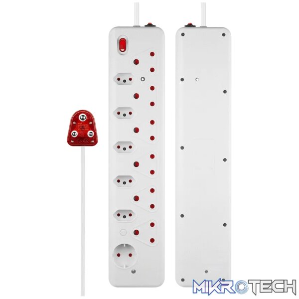Nexon 12 Way High Surge Multiplug 0.5M - Image 3