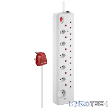 Nexon 12 Way High Surge Multiplug 0.5M