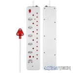 Nexon 12-Way Medium Surge Multiplug 0.5m - White - Image 2