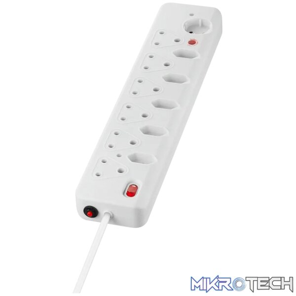Nexon 12-Way Medium Surge Multiplug 0.5m - White - Image 5