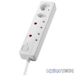 Nexon 4-Way Medium Surge-Protected Multiplug 0.5m - White - Image 4