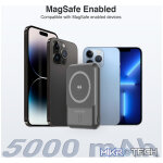 PB050 5000mAh 15W Magnetic Wireless Power Bank - Image 4