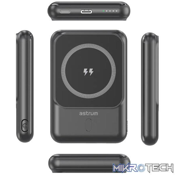 PB050 5000mAh 15W Magnetic Wireless Power Bank - Image 5