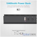 PB070 10400mAh 18W Mini UPS Power Bank - Image 4