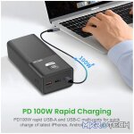 PB455 PD100W Fast Charge Power Bank for Laptop/Mobile 40000mAh 3A - Image 3