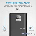 PB455 PD100W Fast Charge Power Bank for Laptop/Mobile 40000mAh 3A - Image 4