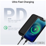 PB650 20000mAh PD65W Quick Charge Power Bank - Image 3