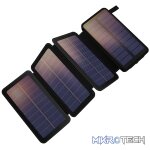 PB710 POWER BANK SOLAR 4P 10000MAH 2.1A - Image 3