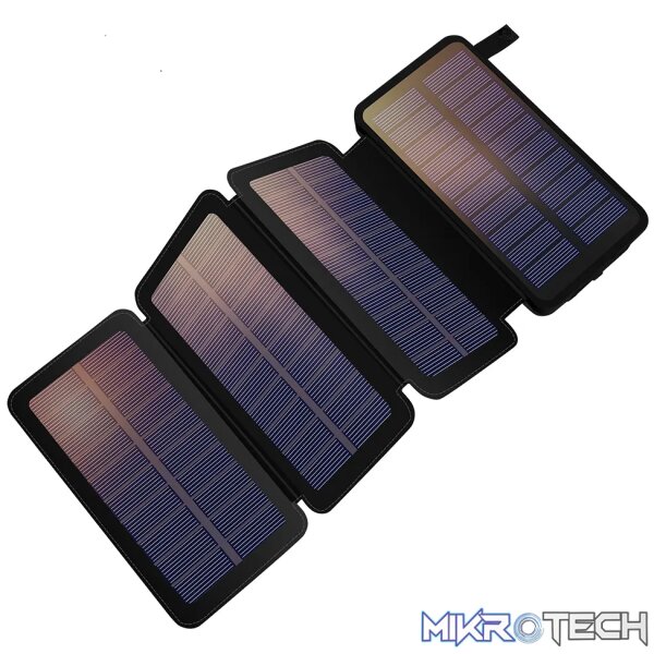 PB710 POWER BANK SOLAR 4P 10000MAH 2.1A - Image 3