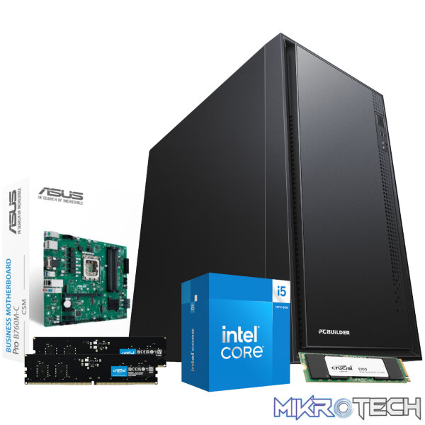 PCBuilder Intel i5-14400 OFFICE Master Windows 11 Desktop PC PCBuilder Intel i5-14400 OFFICE Master Windows 11 Desktop PC