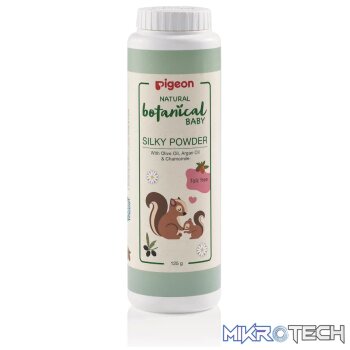 PIGEON NATURAL BOTANICAL BABY SILKY POWDER 125G