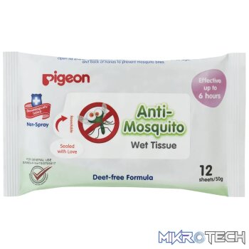 Pigeon - Anti-Mosquito Wipe 12P/PK
