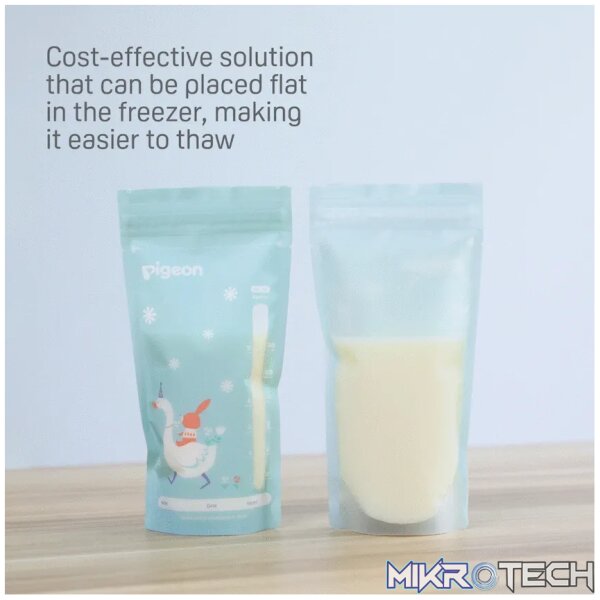 Pigeon - Breast Milk Storage Bag 180ml Animal Design - Image 2