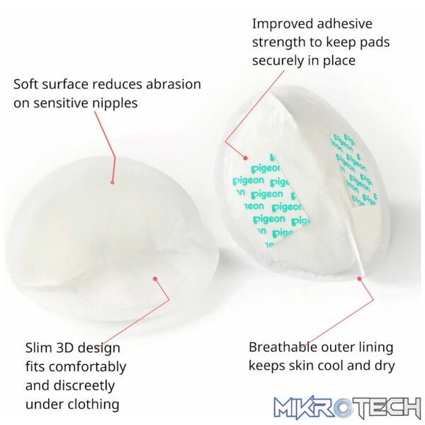 Pigeon Breast Pads ComfyFeel 50 Pc Box - Image 4