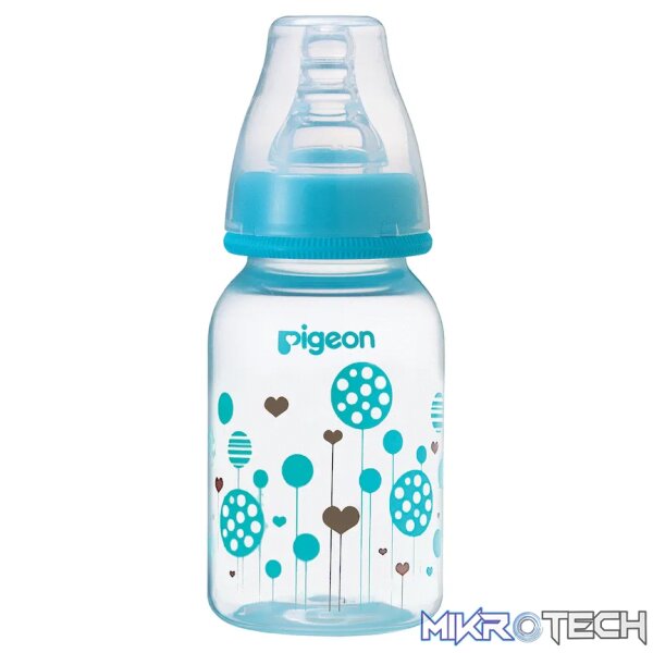 Pigeon Flexible Bottle STD Neck 120ml - Blue Pigeon Flexible Bottle STD Neck 120ml - Blue