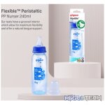 Pigeon Flexible Bottle Standard Neck - Blue 240ml - Image 7