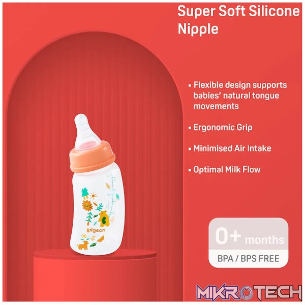 Pigeon Flexible Curve Bottle 150ml - Forest - Image 3