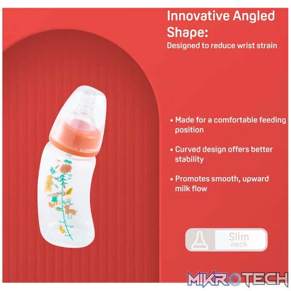 Pigeon Flexible Curve Bottle 150ml - Forest - Image 4