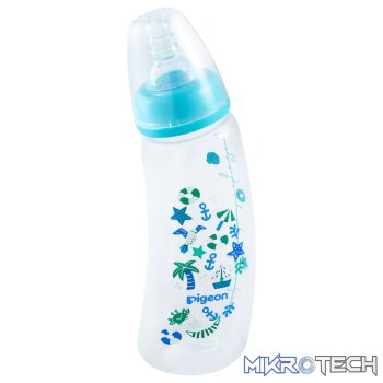 Pigeon Flexible Curve Bottle 250ml - Beach