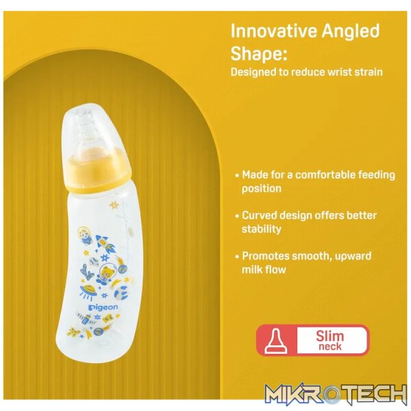 Pigeon Flexible Curve Bottle 250ml - Space - Image 3