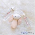 Pigeon Flexible Glass Bottle with Peristaltic Nipple 240ml - Image 3